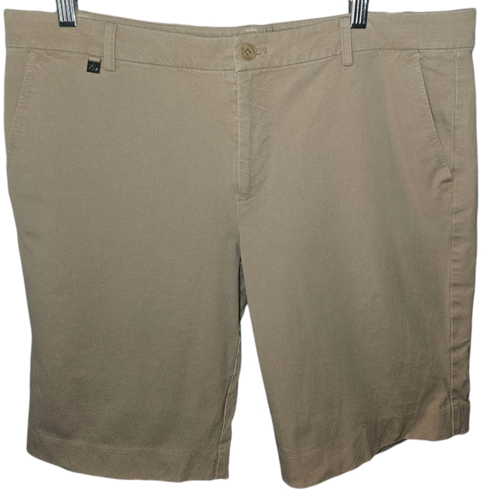 Black Label LAUREN Ralph Lauren Bermuda Stretch Dress Shorts - Picture 1 of 3
